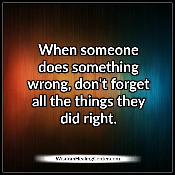 When Someone Does Something Wrong Wisdom Healing Center