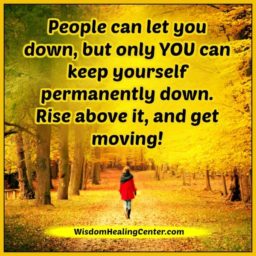 People can let you down